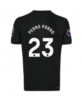 Tottenham Hotspur Pedro Porro #23 Maglia Gara Trasferta Repliche 2025-26 Maniche Corte